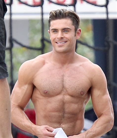 Zac Efron Shows Off His Rock Hard Body Nuzzles Co Star At