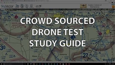 crowd sourced faa part  drone test study guide  youtube