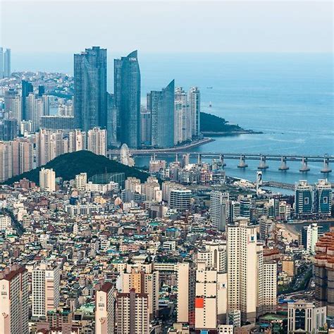 Busan City Skyline Yeongnam Province South Korea City Skyline New