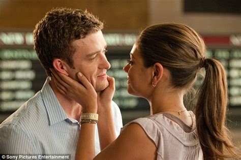 mila kunis and justin timberlake heat up friends with benefits new york premiere daily mail online