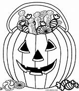 Candy Coloring Pages Halloween Kids Printable sketch template