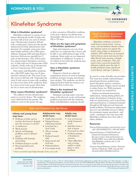 Klinefelter Syndrome Lysette Iglesias Md