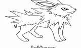 Coloring Pokemon Flareon Pages Jolteon Vaporeon Getcolorings Getdrawings Pag Colorings Print sketch template
