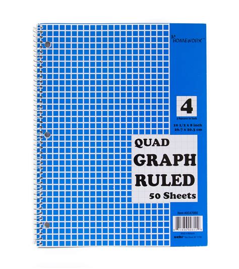 wholesale graph paper notebooks blue  sheets dollardays