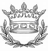 Coloringpagesfortoddlers Crown sketch template