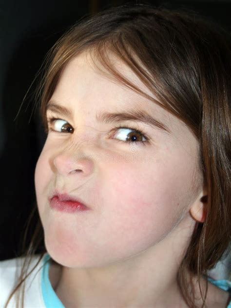 angry girl stock photo image  anger scowl young youthful