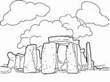 Coloring Pages Wonders Age Ancient Familyholiday Kids Bronze Drawing Stonehenge Colouring Related Posts sketch template