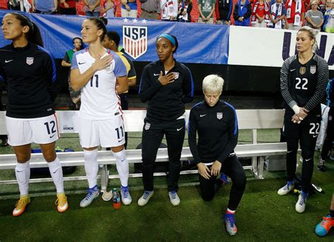 Megan Rapinoe’s Protest Leads To Division On And Off The Pitch The
