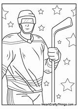Nhl Coloring Pages Match Stars Recreate Maybe Winning Uniform Moment Favorite His Make 2021 sketch template
