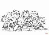 Coloring Pages Peanuts Charlie Brown Characters Christmas Printable Peanut Snoopy Color Character Print Linus Gang Kids Supercoloring Thanksgiving Cartoon Clipart sketch template