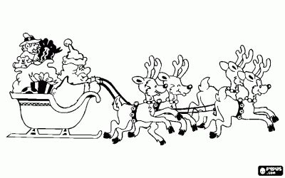 christmas elf  reindeer coloring pages png  file