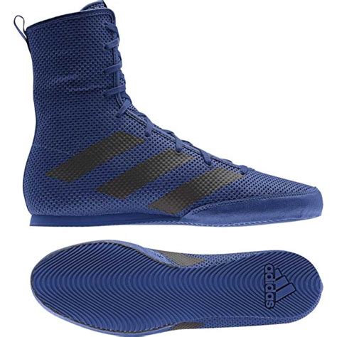 adidas boksschoenen box hog  blauw olb sports