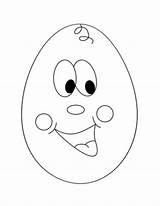 Egg Face Coloring Silly Sheet sketch template