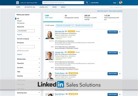find  prospects faster  sales navigator search