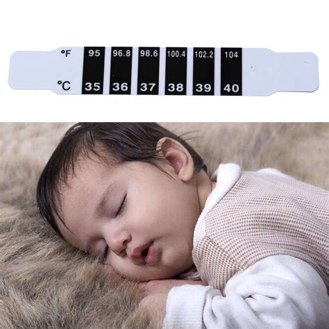 baby thermometer reusable flexible toddler forehead care health