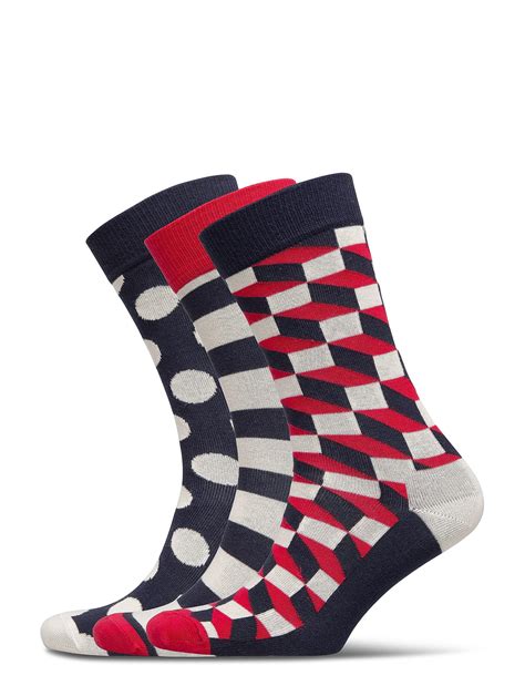 happy socks  pack classic navy socks gift set winkel bij booztlet