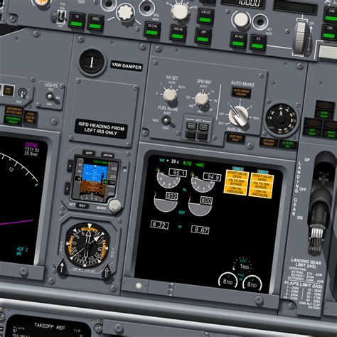 boeing 737 800 900 ng cockpit poster