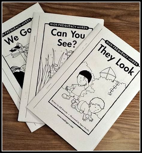 sight word booklet printable