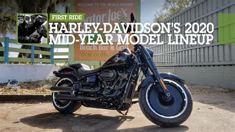 first ride harley davidson s 2020 mid year model lineup
