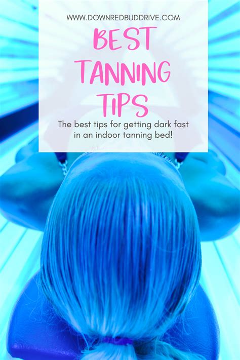 best indoor tanning tips and tricks