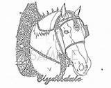 Coloring Clydesdale Horse Designlooter Pages 796px 1004 36kb Template sketch template