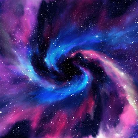 spiral galaxy wallpaper  milky  stars deep space