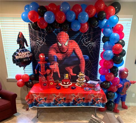 spider man birthday decor spiderman birthday party decorations