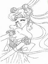 Princess Serenity Coloring Pages Lineart Serena Manga Laugh Deviantart Sailor Moon Girls Anime Para Drawings Colorear Imagen Recommended Color Girl sketch template
