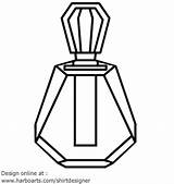 Perfume Clipartmag sketch template
