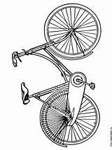 Coloring Bicycle Pages Printable Kids Color Bright Colors Favorite Choose sketch template
