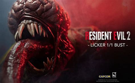 1 1 Scale Licker Bust Model From Resident Evil 2 Universe Coming Soon
