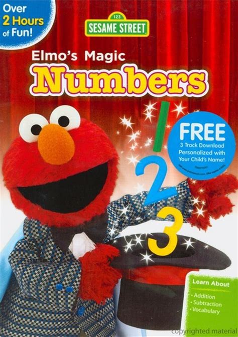 Sesame Street Elmo S Magic Number Dvd Dvd Empire