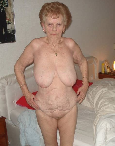 wrinkled old grannies naked