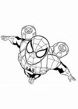 Coloring Spider Pages Man Amazing Getcolorings Printable sketch template