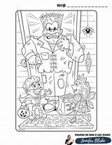 Coloring Halloween Frankenstein Contest Crayola Pages Trick Treat sketch template