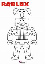 Roblox Coloring Pages Characters Games Series Bubakids sketch template