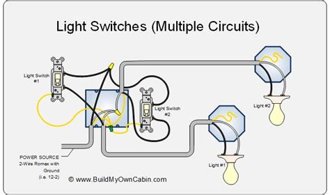 electrical wiring diagram light switch backup gambar
