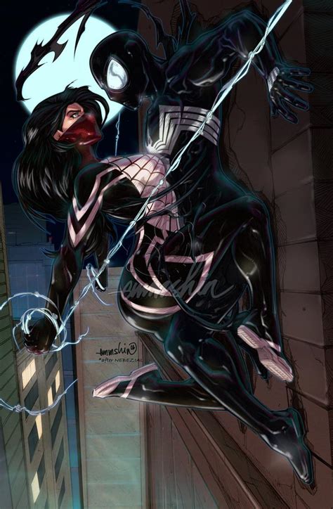 Silk N Symbiote Spidey By Emmshin On Deviantart