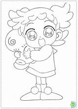 Dinokids Doremi Magical sketch template