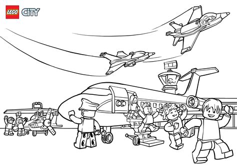 airport coloring page images
