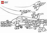 Lego Coloring Airport Pages City Airplane Printable Kids Getdrawings Color Print Getcolorings Popular sketch template