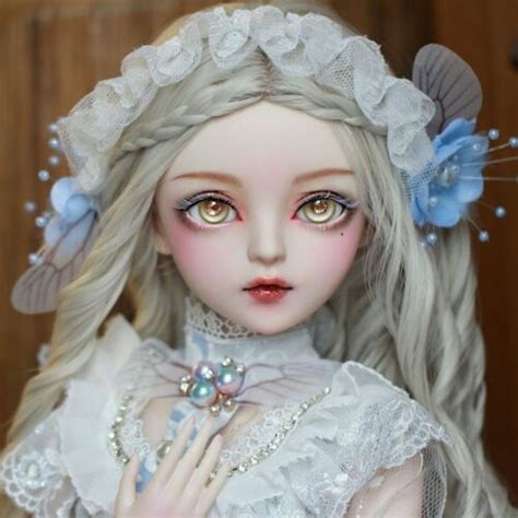 full set 1 3 ball jointed girl 60cm bjd doll eyes clothes wig