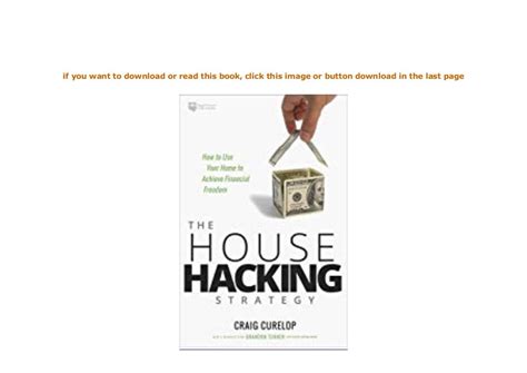 freedownloadbook library  house hacking strategy     home  achieve financial