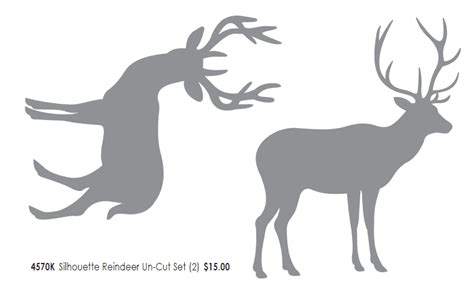 reindeer templates cut   calendar template site