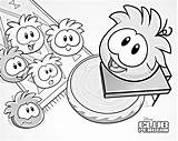 Club Penguin Pages Coloring Puffle Getdrawings Getcolorings Drawing Puffles sketch template