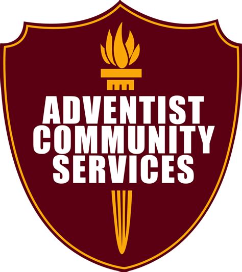 acs logo seventh day adventist community services logo png