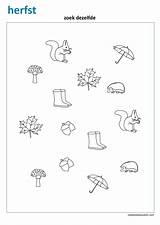 Herfst Werkbladen Preschool sketch template