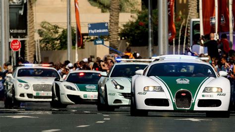 dubai polices fleet  sleek supercars cnn