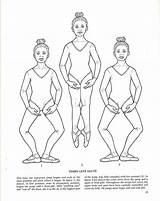 Ballet Danza Arabesque Definitions Pasos Posiciones Moves Lessons Bailarinas sketch template