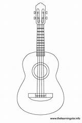 Ukulele Coloring Drawing Pages Instrument Guitar Instruments Drawings Music Outline Template Sketch Clipart Draw Easy Guitars Sketches Sketchite Musical String sketch template